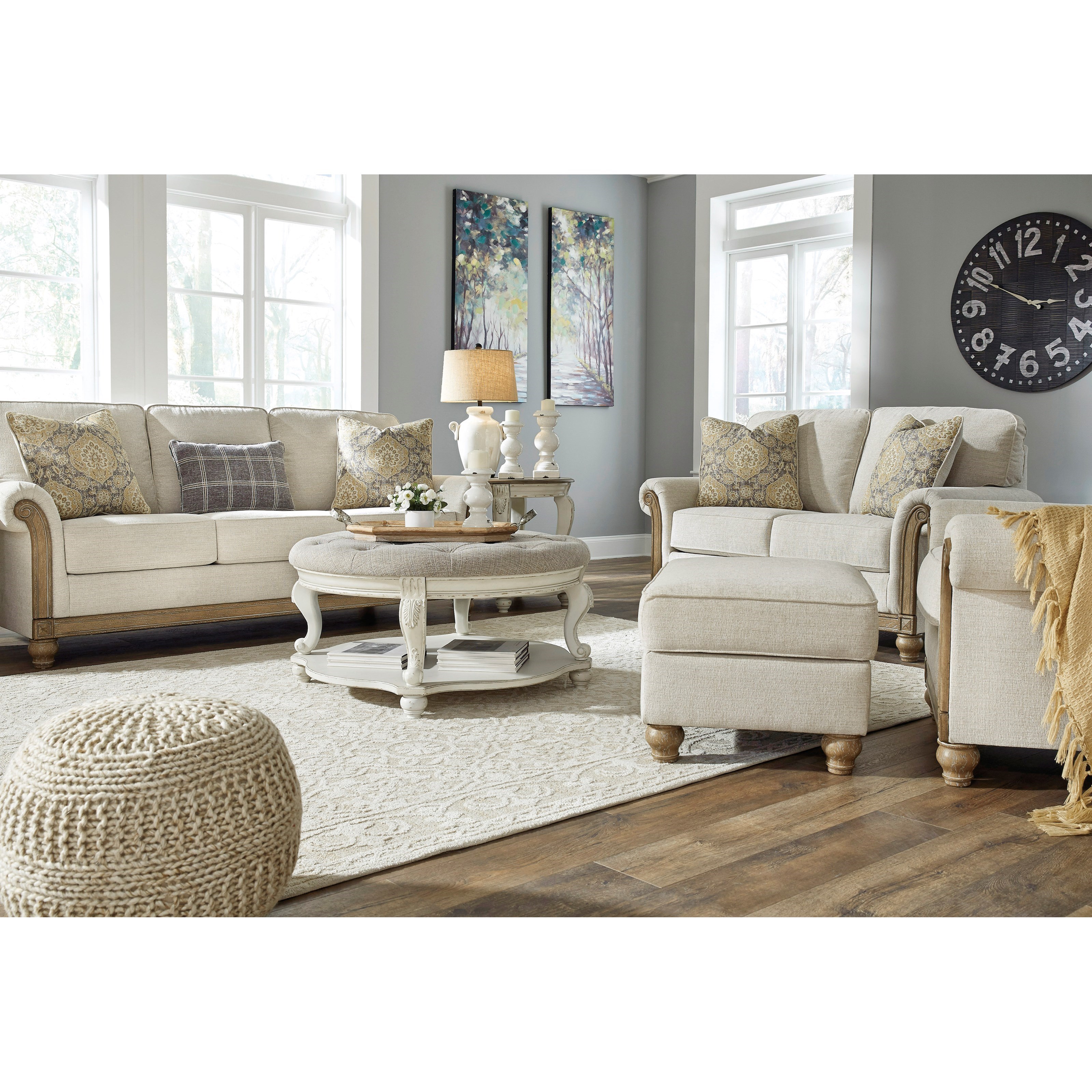 Benchcraft by Ashley Stoneleigh Traditional Sofa | Royal Furniture | Sofas